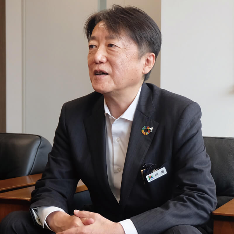 総合企画部 部長 中野 秀樹氏